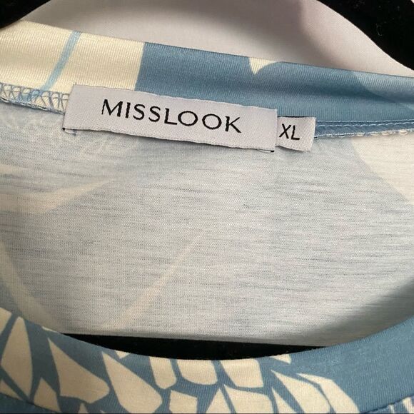 MISSLOOK COLOR COTTON-BLEND VINTAGE SHIRTS - Picture 3 of 6